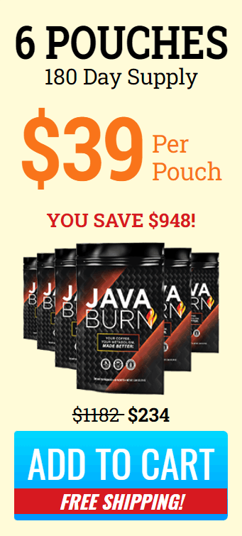 JavaBurn 6 Pouch